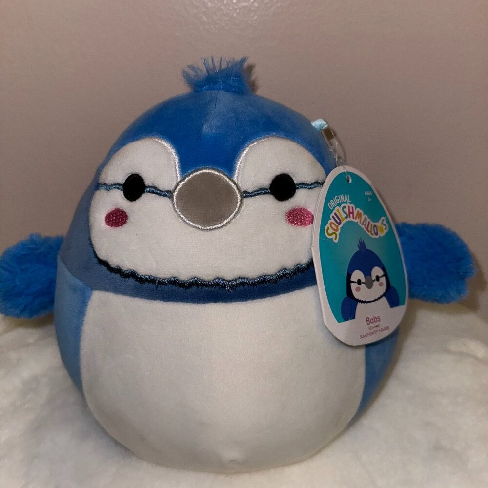 Squishmallows Babs the Blue Jay 8"